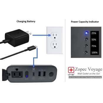 VOYAGE CPAP Battery SMART Wall Charger - Zopec